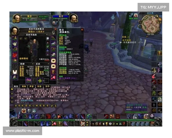 魔兽世界正服技能栏设置：聚焦中心